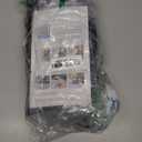 Flux Phenom Magnetic Screen Door - Bugs Out, Breeze in - 9min Install Auto-Sealing Heavy Duty Double Stitched Mesh, 52 Magnets, Hands Free Sliding & Patio Doors Net, Pet & Kid Friendly, 38 x 82 Inch (Black)