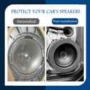 4PCS Speaker Foam Rings Kit,3-Size 6" 6.5" 6.75" Speaker Gasket for Enhanced Bass & Noise Reduction,Self-Adhesive Car Audio Foam Rings Car Accessories for Most Vehicles