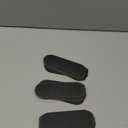 Flutesan 80 Pcs Stainless Steel Foot File Refills 100 Grit Replacement Pads Coarse Fine Pedicure File Refills Double Side Reusable Foot Rasp Pad with Removable Glue