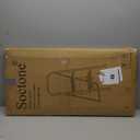 SocTone 2 Step Ladder, Folding Step Stool for Adults with Handle, Lightweight, Perfect for Kitchen& Household, 500lbs Capacity Sturdy Steel Ladder, White