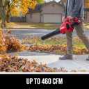SKIL 40V 460CFM Leaf Blower Kit Including 2.0Ah Battery and 60W Charger-BL0460C-11