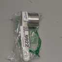 Joseph Joseph Helix Potato Ricer Masher Ergonomic Twist-Action Hand Manual Stainless Steel For Mashed Potato, Vegetable Purees, Stainless Steel, White