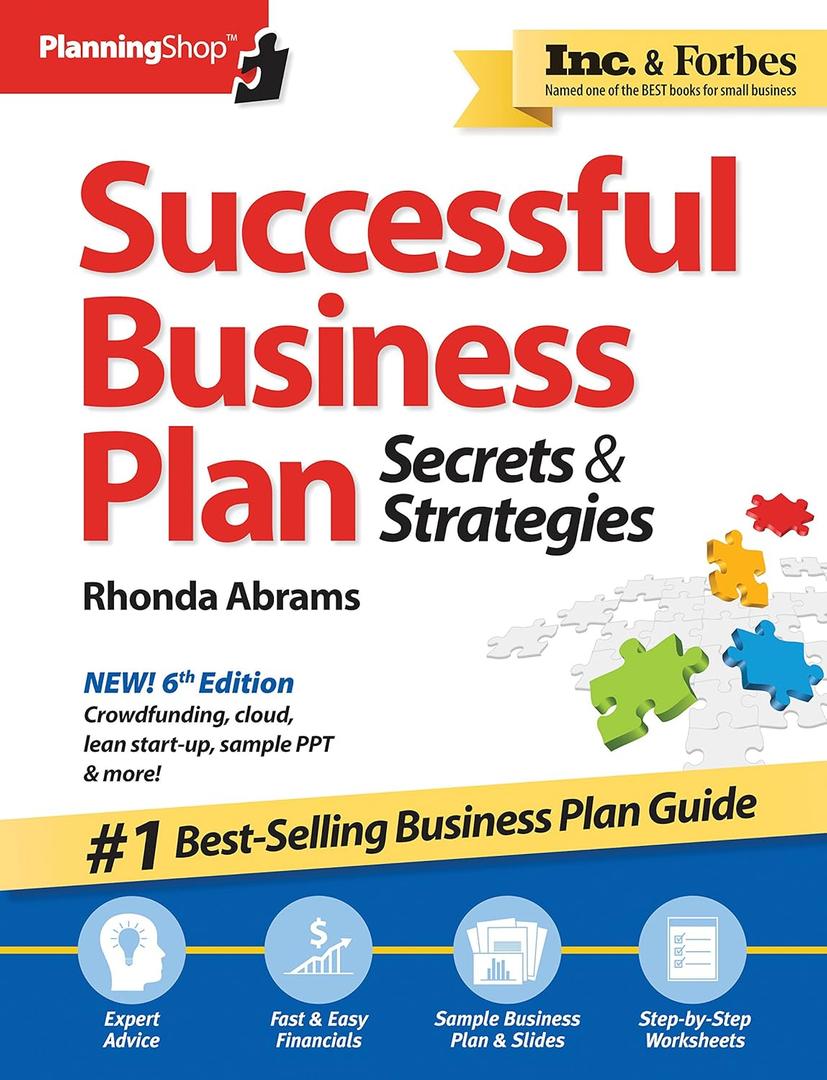 Successful Business Plan: Secrets & Strategies (Planning Shop)