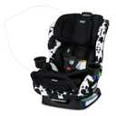 Britax Poplar S Convertible Car Seat, 2-in-1 Car Seat Extended Rear Facing, 17” Slim Car Seat Design with Fast & Easy ClickTight Installation, Anti-Rebound Bar & SafeWash Fabrics — Cowmooflage, EXP: 04/2036