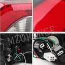 Tail Light Rear Brake Lamp For Toyota RAV4 2019 2020 2021(Left Driver Side) With bulb Replace TO2805148 81550-0R090