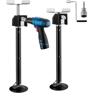 Kohree Set of 2 RV Slide Out Supports, Heavy Duty Camper Support Jacks, Supports up to 5000lbs, Adjust from 20"-49" Height by Power Drill or Hand Crank Handle, RV Camper Accessories for Travel Trailer