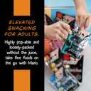 Mario Camacho Foods Pitted Snack Olives, Variety Pack, 1.05 oz Pouches (Pack of 12) (EXP 04/17/26)