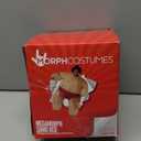 Morph Sumo Wrestler Inflatable Costume, Inflatable Sumo Costume, Blow Up Halloween Costumes For Men, Halloween Costumes Men (One Size, Red)