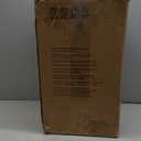 iTouchless 8 Gallon Touchless Sensor Trash Can with Odor Filter System, 30 Liter Round White Steel Garbage Bin, Perfect for Home, Kitchen, Office (Snow White, Silver)