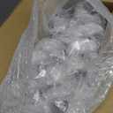 Ciaell 24 Pack Plastic Champagne Flutes - Clear 6 Oz Disposable Champagne Glasses - Square Plastic Toasting Glasses for Party Birthday Anniversary Wedding