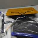 NAMON 2-in-1 Dual-use Floor & Desktop Book Stand, 100% Solid Wood, Height Adjustable from 16.5" to 51", Floor Reading Stand with Page Clip for Cookbooks, Sheet Music, Projector (with a T-Shaped)