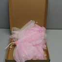 Geelin 6 Pcs Large Pink Butterfly Decorations Mariposas Grandes para Decoracion Big Butterfly Party Decor 20 Inch 12 Inch 3D Silk Butterflies for Baby Shower Women Birthday Party Wedding Decor