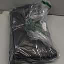 Choice 5 x 10 F. Black Plastic Table Cover - 24/Case.2 Pack