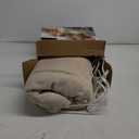 BLACK+DECKER Heated Blanket Electric Twin, Micro Plush Electric Blanket, Heating Blanket with 10 Heating Levels, 10H Timer, Auto Shutoff, Fast Heating (84x90 inches, Cream)