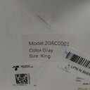 100% Pure Mulberry Silk Pillowcase for Hair and Skin - Allergen Resistant Dual Sides,600 Thread Count Silk Bed Pillow Cases with Hidden Zipper,1pc,King Size,Medium Grey