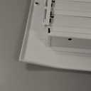 Hartford Ventilation Two Way Wall Vent Cover - Adjustable Flow and Direction Control for Sidewall or Ceiling Vent - Efficient Air Vent - Screws Included (8" x 4")