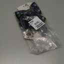 2 x Scunci by Conair Bow Barrette w/Gem Stones - hair accessories - hair accessories for women - Holiday - Black bow - Black hair bows (1 Count (Pack of 1))