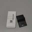 furid Smart Card Wallet for Men Slim: Minimalist Wallet For Men - RFID Blocking Pop Up Front Pocket Wallet, Metal Wallet 11 Card Holder (Obsidian)