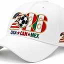 Embroidered Trucker hat for Women Men Baseball Hat Adjustable Unisex Cotton for Soccer Supporters