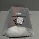 LOVEVOOK Laptop Backpack for Women, 15.6 Inch Work Business Backpacks Purse With Large Capacity, Waterproof Nurse Bag College Bookbag for School, Waterproof Casual Daypack for Travel (Beige-black)