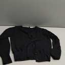 Women's Lightweight Crewneck Cardigan Sweater   Size S 