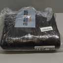 MABOZOO Indestructible Dog Bed - Chew Proof Crate Pad, Machine Washable Quilted Mat for Aggressive Chewers, Durable for Medium Dogs, Black Kennel Pad (22x35 in)