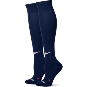 Nike Unisex Baseball/ Softball Over-The-Calf Socks (2 Pairs), College Navy/ White, X-Large