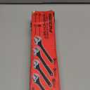 Adjustable Wrench Set Wrenches Sets: 4-Piece 6, 8, 10, 12 Inch Chrome Vanadium Steel Corrosion-Resistant Black Oxide Finish for Automotive Plumbing and Household Repairs