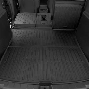 Cargo Mat for 2025 2026 Tesla Model Y Juniper Accessories (Standard Models Only), Full Coverage All Weather Trunk Cargo Liner with Backrest Protectors for Model Y 5 Seats