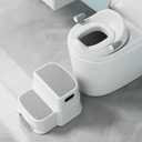 Potty Training Toilet Seat with Kids Step Stool Anti-Slip Toddler Seat, Soft Cushion, Baby Potty Training Set for Boys & Girls (Grey) (Gray)