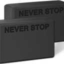 KEEP Yoga Block, High-Density EVA Foam 2 Pack Yoga Block with Non-Slip Textured Surface, Supportive, Lightweight - Ideal for Yoga, Pilates, and Stretching Exercises