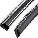 Window Visor Compatible with Honda Civic Sedan 2022 2023 2024(LX EX SI HPT Sport Touring) 4PCS Window Deflectors Rain Guard Sun Shield Shade