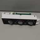 Silscvtt A/C Heater Control Panel Replacement for C1500 K1500 Pickup Silverado Suburban 1996-2000 16231175 Without Rear Window Defogger