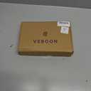 VEBOON Men's Short Sleeve Button Down Shirts Cotton Lightweight Stretch Moisture Wicking Dress Shirt with Pocket (Medium, Black)