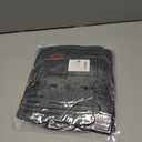 Mens Hat and Gloves Set, Warm Beanie Knit Long Scarf Fleece Lined Winter Hats Touchscreen Gloves for Men (Style A-grey Black)