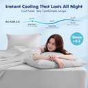 Elegear Silver Infused Cooling Bed Sheets Queen, Arc-Chill 3.0 Cool Tech, Silver-Ion Freshness, Cooling Sheet Set for Hot Sleepers & Night Sweats, Breathable Soft & Dry, Deep Pocket 18", 4PCS