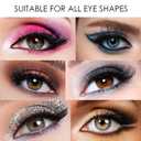 Magnetic Eyelashes with Applicator, 4 Pairs Reusable 3D False Lashes Natural Look, No Glue or Eyeliner Needed, Water Resistant Lightweight Makeup Kit for Daily Wear
