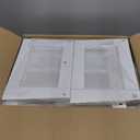 Kids Kitchen Step Stool, Ideal Toddler Learning Standing Tower, 2025 New Upgrade with an Anti-tip Structure and Anti-Drop Safety Bar, More Stable and Safer - White Natural