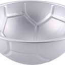 1 PCS 3D Half Round Shaped Football Cake Mold 8 inch Thickening Aluminum Alloy Mould Birthday Baking Pan