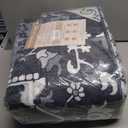 Rugflix 6x9 Area Rugs Machine Washable, Dark Navy Blue Carpet for Living Room, Oriental Indoor Area Rug Low Pile, Large Soft Thick Carpets Non Slip, Farmhouse Vintage Rug for Bedroom Dining Room