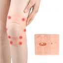 Magnetic Knee Pads, 1 Pair Breathable Silicone Knee Brace Pads, Open Patella Knee Stabilizer Magnetic Knee Compression Sleeves Knee Protection Pads for Ligament Injury Recovery Running 