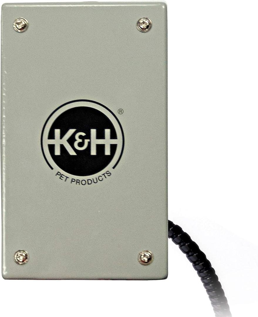 K&H Pet Products Snuggle-Up Bird Cage Heater, Bird Cage Accessory, Exotic Avian Warming Panel for Small Exotics Like Parakeet, Cockatiel, Canary - Small 5 X 3in Gray 12V