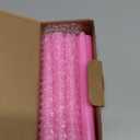 CANDWAX 8 inch Pink Taper Candles Set of 12 - Unscented Smokeless Dripless Tall Candlesticks - Perfect as Easter Candles and for Holidays, Ordinary Dinners and Special Occasions - Pink Candle Sticks