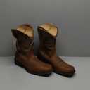 Ariat Men's Rambler 11 Western Boots - Square Toe
 (10.5 Wide, Brown)