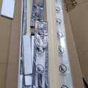 King Platform Bed Frame with Storage Space, Fabric Upholstered Headboard, Fully Upholstered Mattress Foundation, No Box Spring Needed, Noise-Free, Easy Assembly, Beige (Beige [diamond Version])