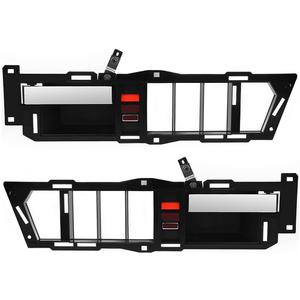 OCPTY Door Handles Interior Front Driver Passenger Side Replacement fit 1988-1994 for GMC C1500 C2500 C3500 K1500 K2500 K3500 Inside Door Handles Black(2pcs)