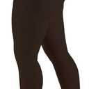 Truform 20-30 mmHg Compression Pantyhose, Plus Size Women's Support Tights Hosiery, Black, Tall,1 Pair