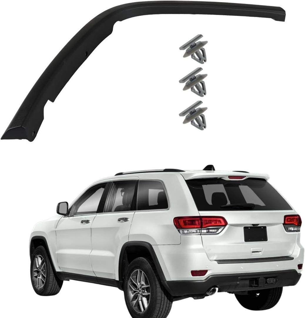 labwork Rear Right Passenger Wheel Arch Molding Fender-Flares Replacement for Grand Cherokee 2011-2021 CH1791103 1MP34RXFAH