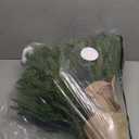 3FT Pre-lit Artificial Small Mini Christmas Tree with 70 Warm White Multi-Color LED Lights, Remote Control and Timer, Perfect for Xmas Tabletop Decorations, Home, Kitchen, Dining Table top Green