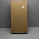 White 24 Inch Rustic Floating Shelves for Wall, Wooden 12 Inch Deep Floating Shelves Set of 2, Wall Shelves for Bathroom over Toilet, Live Edge Display Shelf with Invisible Brackets for Home Decor